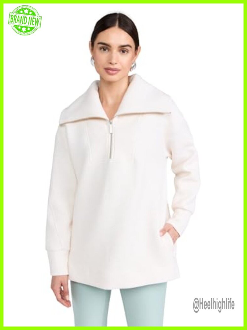 Sweaty Betty Radiant Casual Half Zip Sweatshirt Women's Pullover